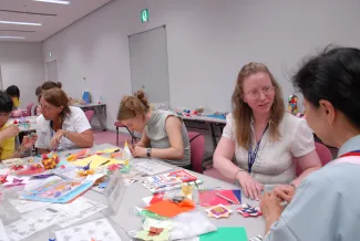 2008: IUCr Congress and General Assembly: Origami