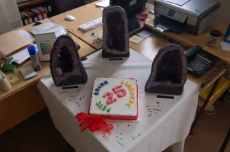 2011: Chester staff jubilees: Presentation