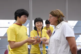 2008: IUCr Congress and General Assembly: Origami