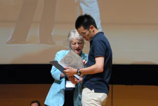 2008: IUCr Congress and General Assembly: Closing ceremony: poster prizes