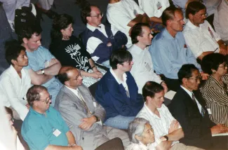 1993: IUCr Congress and General Assembly: Audience