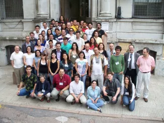 2010: International School on Mathematical and Theoretical Crystallography: Group photo