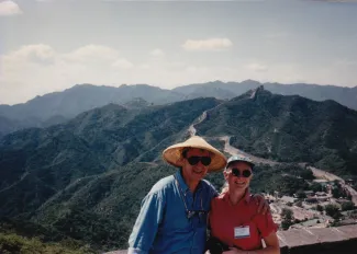 1993: IUCr Congress and General Assembly: Excursion to the Great Wall