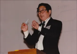 1992: Birthday celebration at Buffalo: 75th Birthday celebration for Nobel Laureates Hauptman and Karle