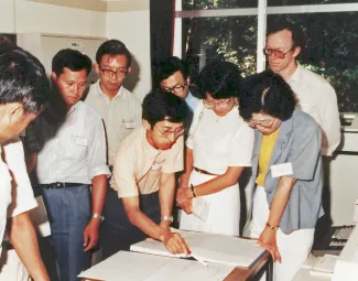 1983: Kyoto Crystallographic Computing School: Participants