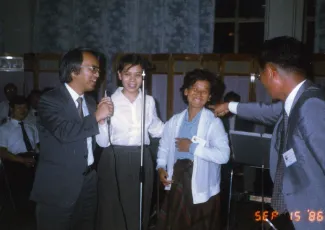 1987: International Symposium on Molecular Structure: Dinner