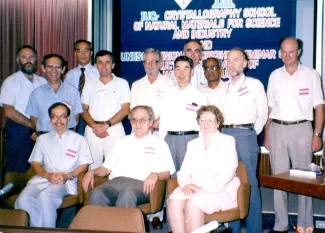 1990: IUCr Crystallography School of Natural Materials for Science and Industry: Lecturers
