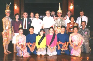 1990: IUCr Crystallography School of Natural Materials for Science and Industry: Opening ceremony