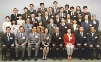 1990: Japan-Taiwan Joint Crystallography Meeting: Group photo