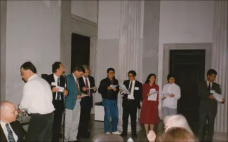 1992: Birthday celebration at Buffalo: 75th Birthday celebration for Nobel Laureates Hauptman and Karle