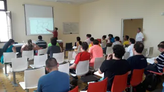 2016: International School on Mathematical and Theoretical Crystallography: Classroom session