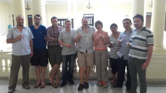 2016: International School on Mathematical and Theoretical Crystallography: Group photo