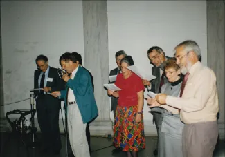 1992: Birthday celebration at Buffalo: 75th Birthday celebration for Nobel Laureates Hauptman and Karle