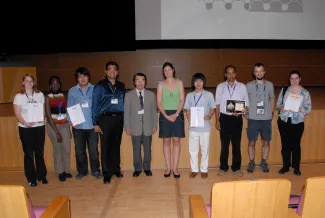 2008: IUCr Congress and General Assembly: Closing ceremony: poster prizes