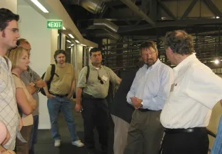 2005: SCANZ Meeting: Synchrotron visit