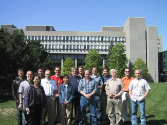 2006: 6th Canadian Powder Diffraction Workshop: Group photo