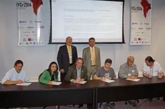 2014: Latin American Summit Meeting on Biological crystallography and complementary methods: Petition