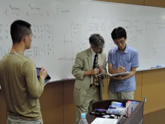 2015: Training Course on Symmetry and Group Theory: Participants