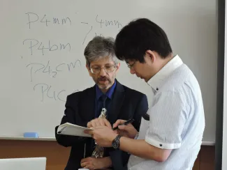 2015: Training Course on Symmetry and Group Theory: Participants