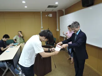 2015: Training Course on Symmetry and Group Theory: Participants
