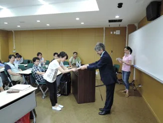 2015: Training Course on Symmetry and Group Theory: Participants