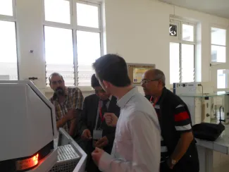 2014: IUCr-UNESCO Open Lab: Travelling Laboratory Rabat