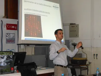 2014: IUCr-UNESCO Open Lab: Travelling Laboratory Rabat