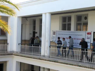 2014: IUCr-UNESCO Open Lab: Travelling Laboratory Rabat