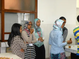 2014: IUCr-UNESCO Open Lab: Travelling Laboratory Rabat
