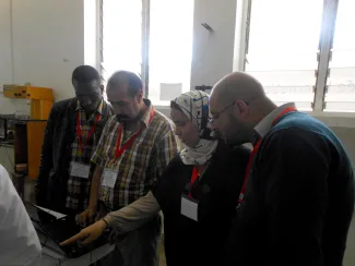 2014: IUCr-UNESCO Open Lab: Travelling Laboratory Rabat