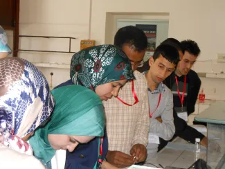 2014: IUCr-UNESCO Open Lab: Travelling Laboratory Rabat