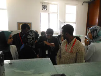 2014: IUCr-UNESCO Open Lab: Travelling Laboratory Rabat