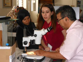 2014: IUCr-UNESCO Open Lab: Travelling Laboratory Rabat