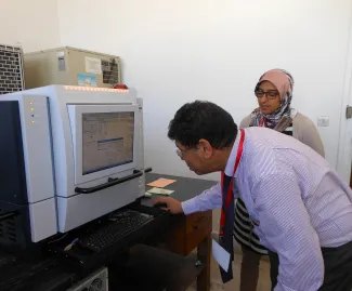 2014: IUCr-UNESCO Open Lab: Travelling Laboratory Rabat