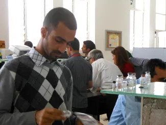 2014: IUCr-UNESCO Open Lab: Travelling Laboratory Rabat