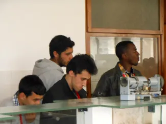 2014: IUCr-UNESCO Open Lab: Travelling Laboratory Rabat