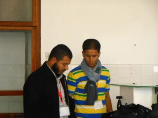 2014: IUCr-UNESCO Open Lab: Travelling Laboratory Rabat