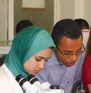 2014: IUCr-UNESCO Open Lab: Travelling Laboratory Rabat
