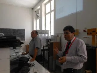 2014: IUCr-UNESCO Open Lab: Travelling Laboratory Rabat
