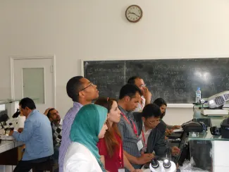 2014: IUCr-UNESCO Open Lab: Travelling Laboratory Rabat