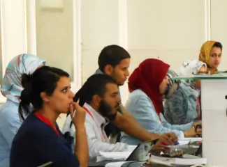2014: IUCr-UNESCO Open Lab: Travelling Laboratory Rabat