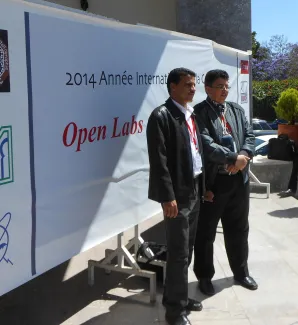 2014: IUCr-UNESCO Open Lab: Travelling Laboratory Rabat