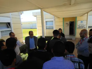 2014: IUCr-UNESCO Open Lab: Travelling Laboratory Rabat