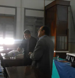 2014: IUCr-UNESCO Open Lab: Travelling Laboratory Rabat