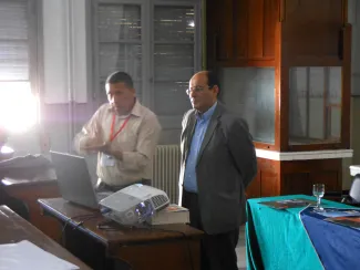 2014: IUCr-UNESCO Open Lab: Travelling Laboratory Rabat