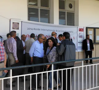 2014: IUCr-UNESCO Open Lab: Travelling Laboratory Rabat
