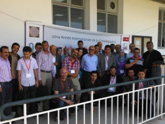 2014: IUCr-UNESCO Open Lab: Travelling Laboratory Rabat