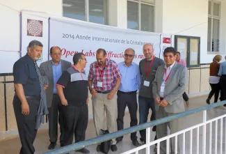 2014: IUCr-UNESCO Open Lab: Travelling Laboratory Rabat