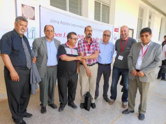 2014: IUCr-UNESCO Open Lab: Travelling Laboratory Rabat
