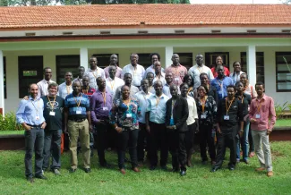 2014:IUCr-UNESCO Open Lab: Group photo